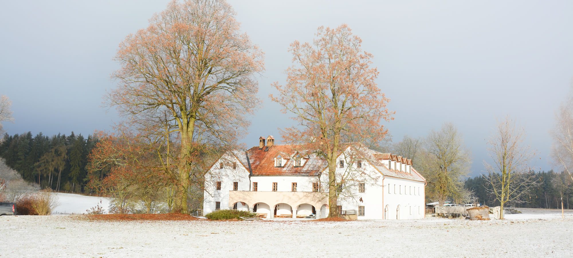 Gut Kalliste im Winter